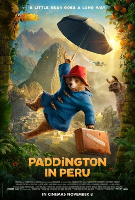 Kinoplakat für Paddington in Peru